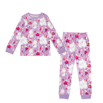 Mumin Smycken pyjamas lila - Stl. 86/92cl