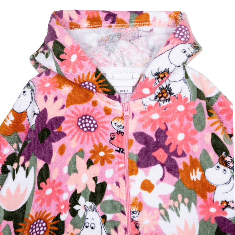 Mumin Somrigt badrock rosa