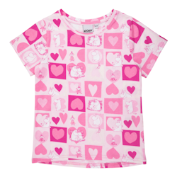 Mumin Älskad shortspyjamas rosa