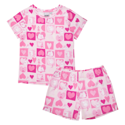 Mumin Älskad shortspyjamas rosa