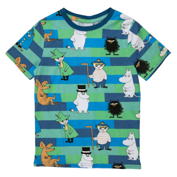 Mumin Fluga shortspyjamas grön