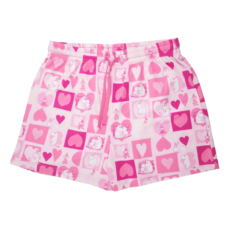 Mumin Älskad shortspyjamas dam rosa