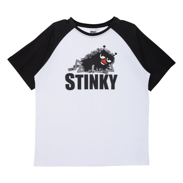 Mumin Stinky shortspyjamas sv/vit