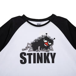 Mumin Stinky shortspyjamas sv/vit