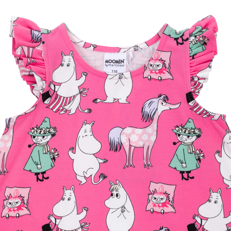 Mumin Tjejgäng klänning anilin