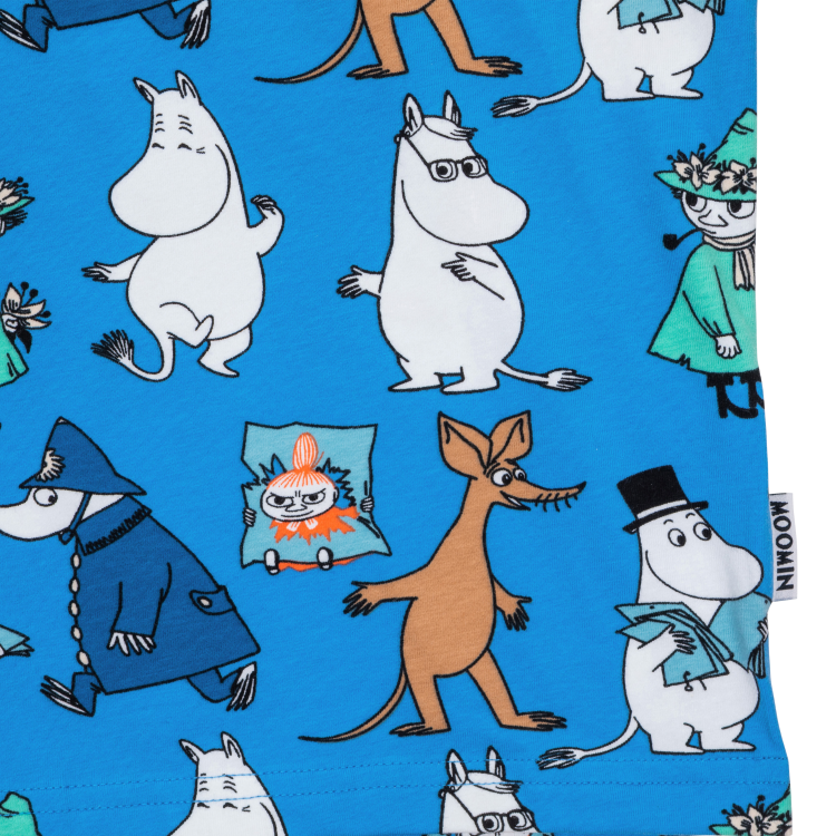 Mumin Pojkgäng t-shirt blå