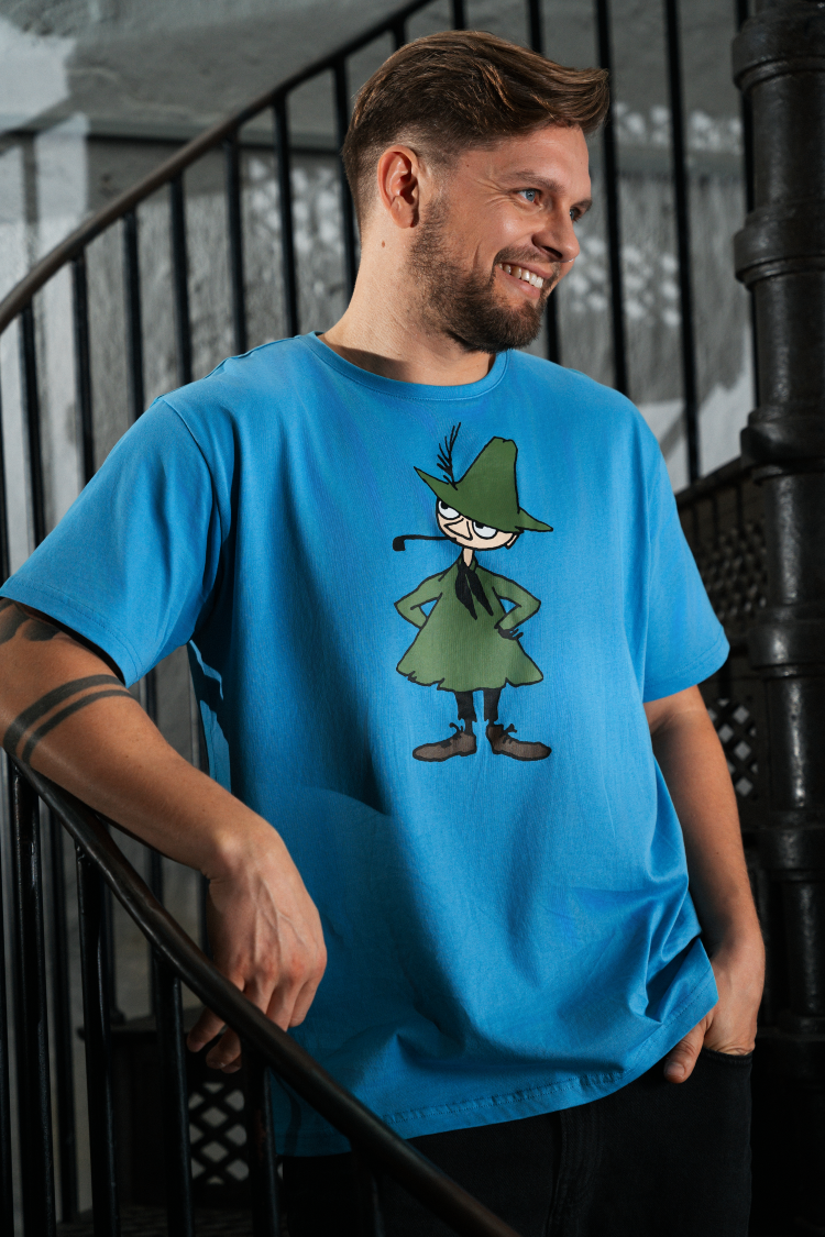 Mumin Alvi t-shirt Snusmumriken blå