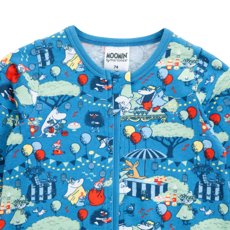 Mumin Fira pyjamas blå