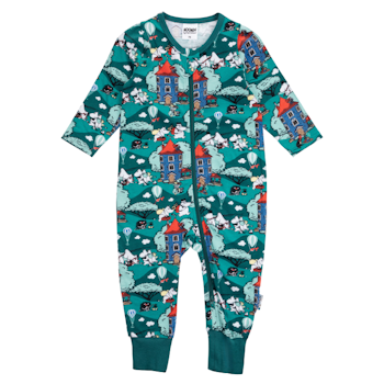 Mumin Gård pyjamas teal