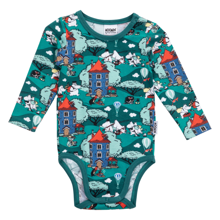 Mumin Gård body teal