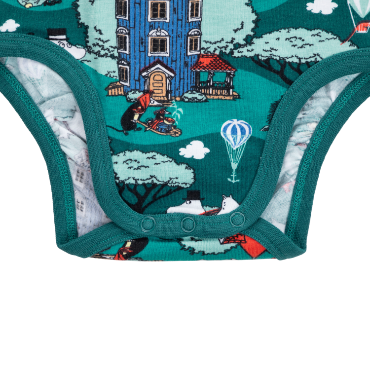 Mumin Gård body teal