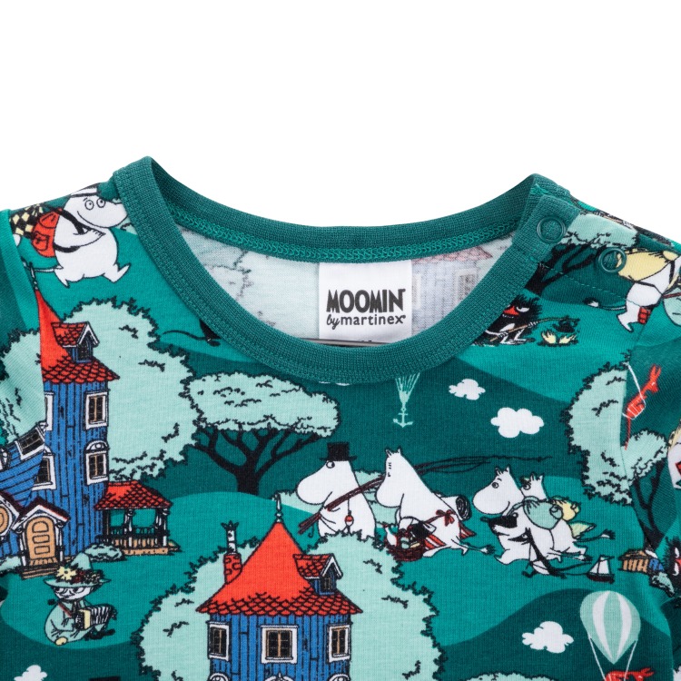 Mumin Gård body teal
