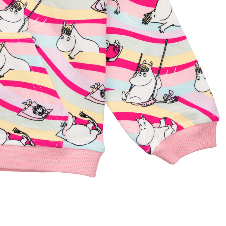 Mumin Kana Huvtröja rosa