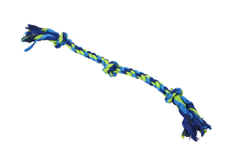 Buster Colour Dental Rope 3-knot