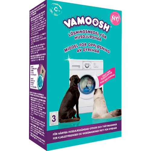 Vamoosh - Lösningsmedel för husdjurshår