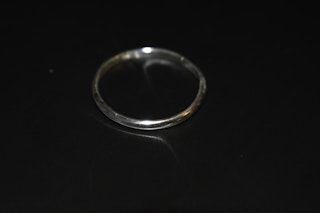 Ring med runda kanter - sterling silver