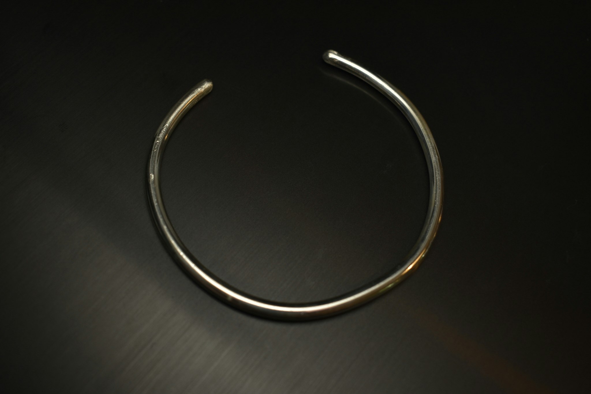 Armband med runda kanter - sterling silver