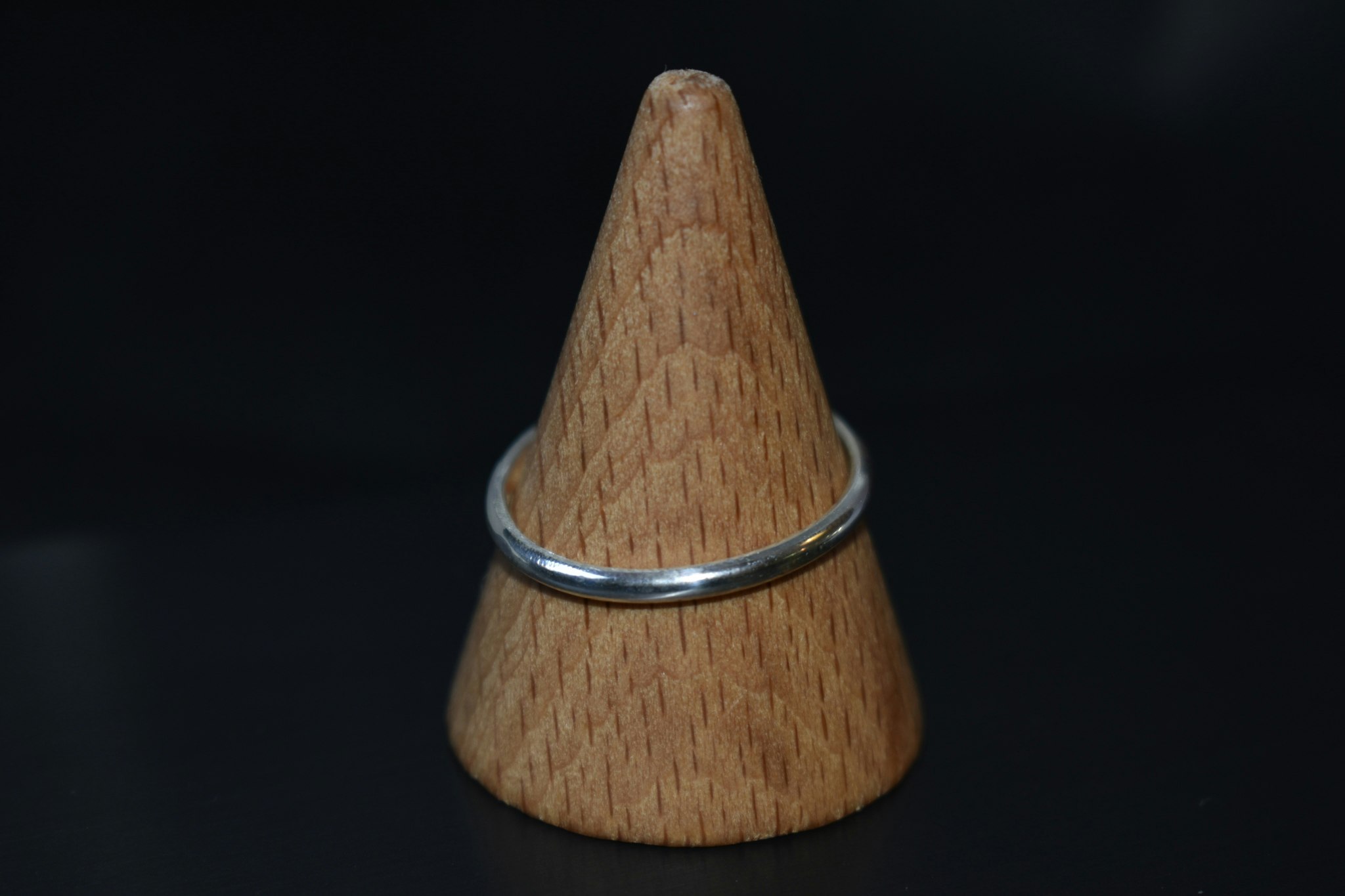 Ring med runda kanter - sterling silver