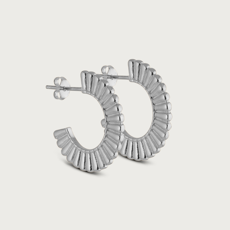 Prisma earrings silver