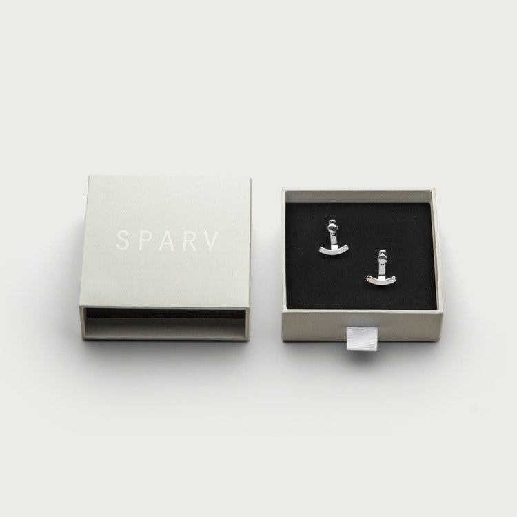 Graphic earrings box