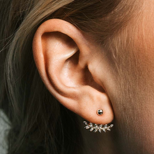 Leaf earrings