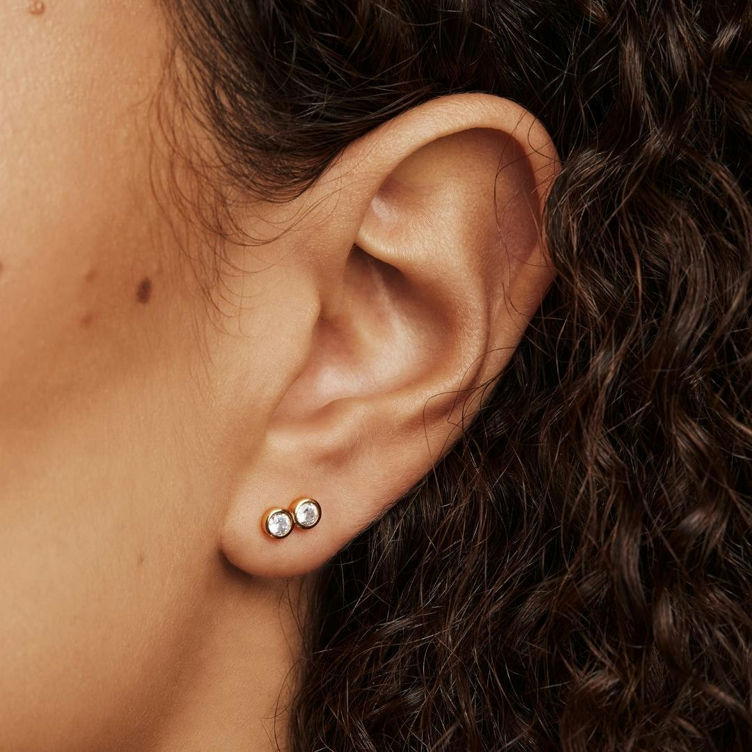 Sneeuwstorm constant replica Minimalistic earrings – Discover Eden - Sparv Accessories
