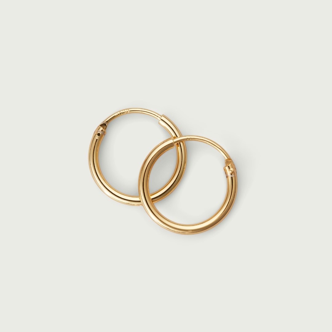 Mini Hero hoops earrings