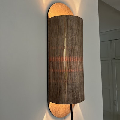Vägglampa - Bark