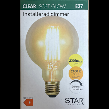 Passande glödlampa till taklamporna