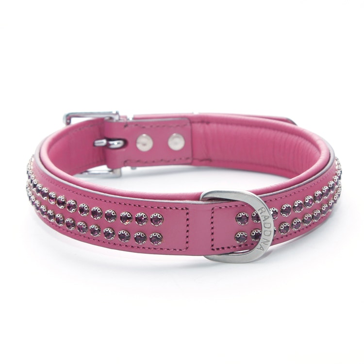 Sparkle Hundhalsband - Rosa