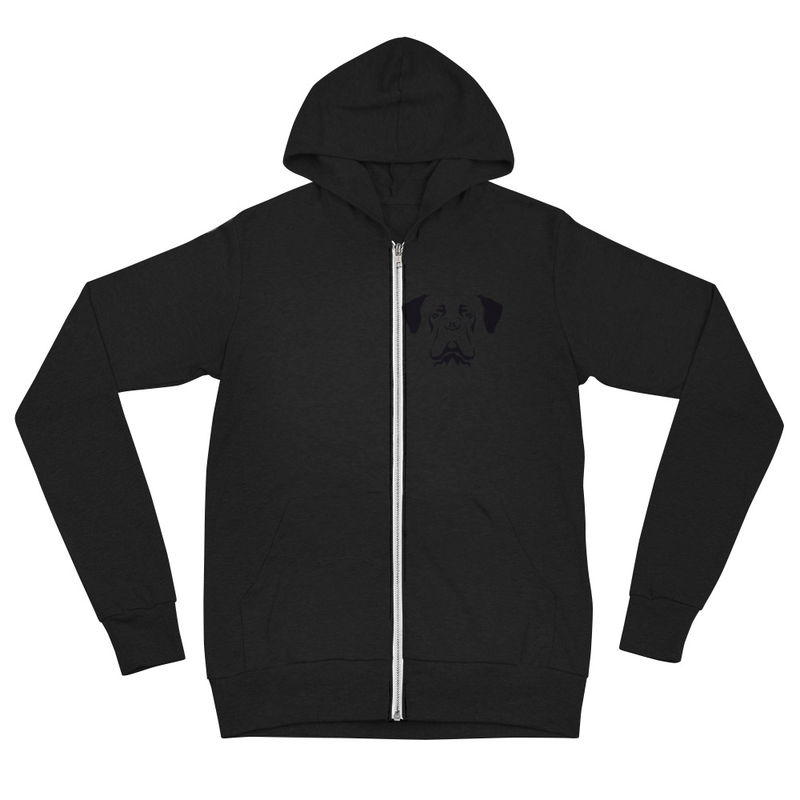 Unisex zip hoodie Raddna B M