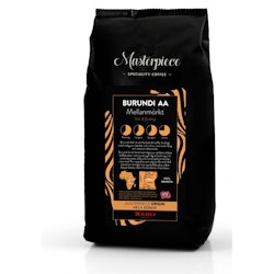 Kaffe Masterpiece Burundi AA, hela bönor 1kg  (UTZ)