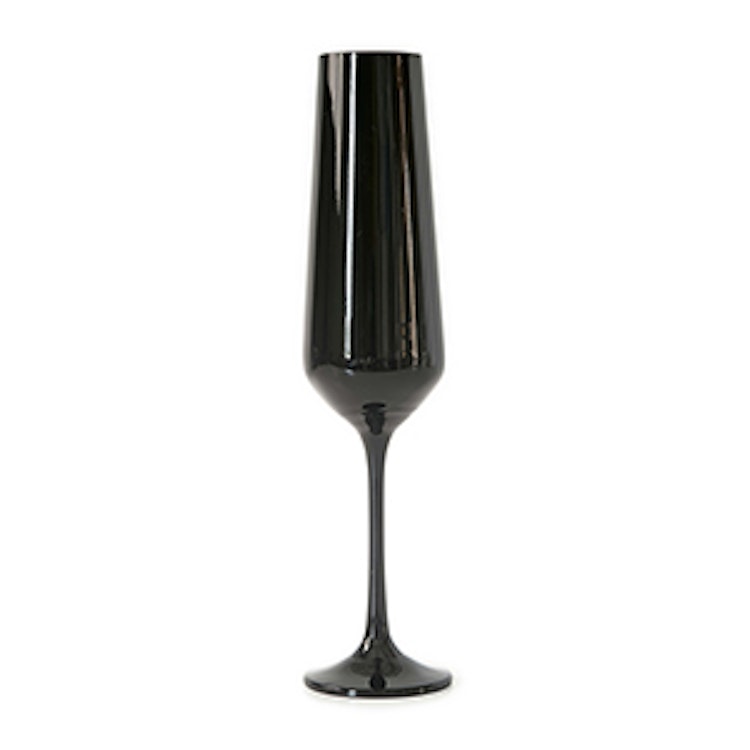 Riviera Maison Soho Champagne glass black