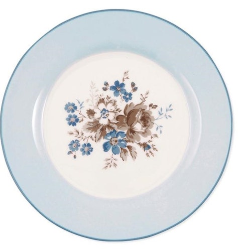 Greengate Plate Marie Dusty Blue