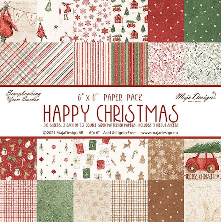 Maja Design Paper pack Happy Christmas