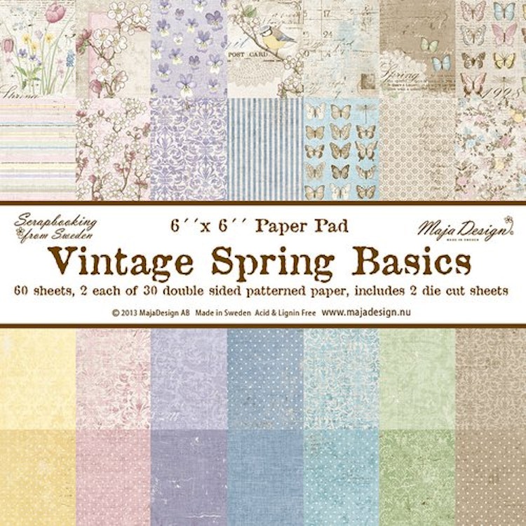 Maja Design Paper pack Vintage Spring Basics