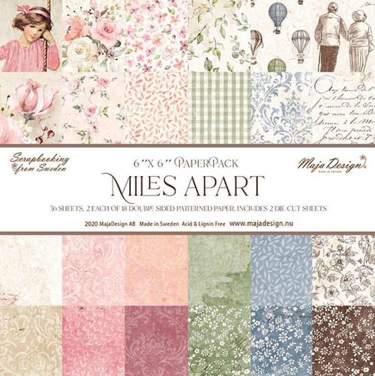 Maja Design Paper pack Miles Apart