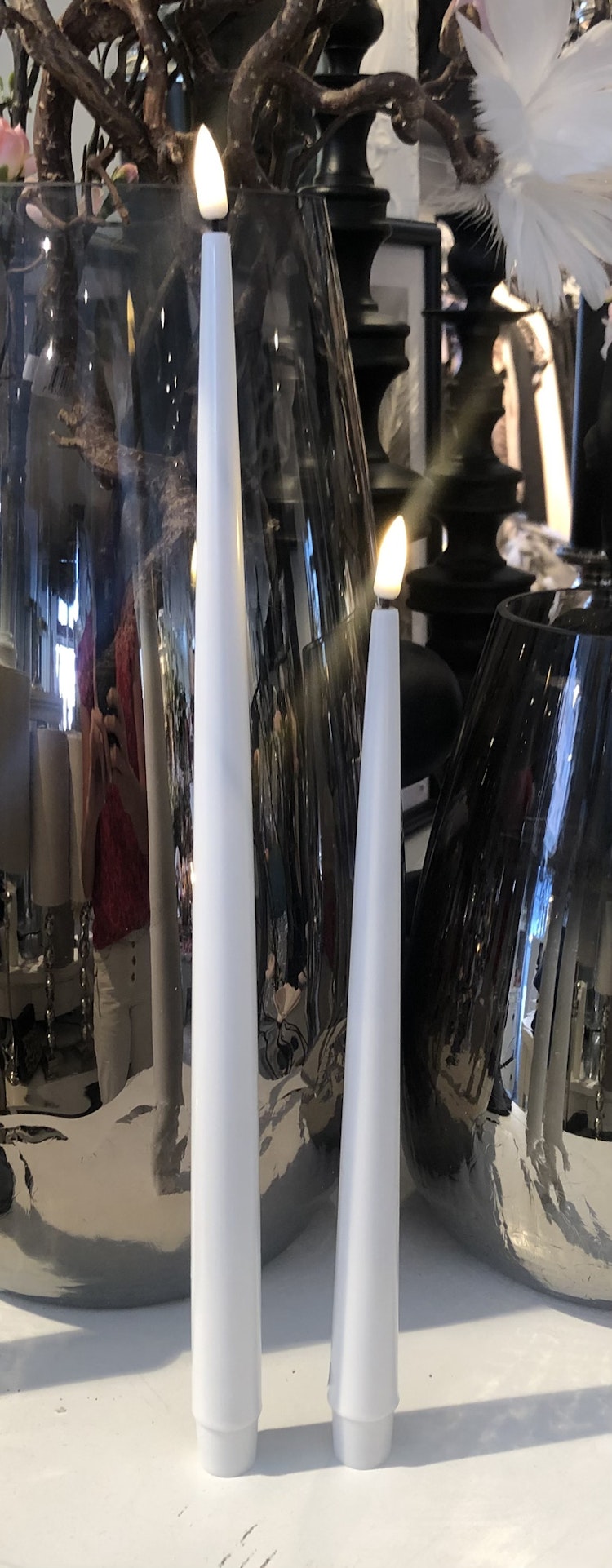 Batteriljus Kronljus