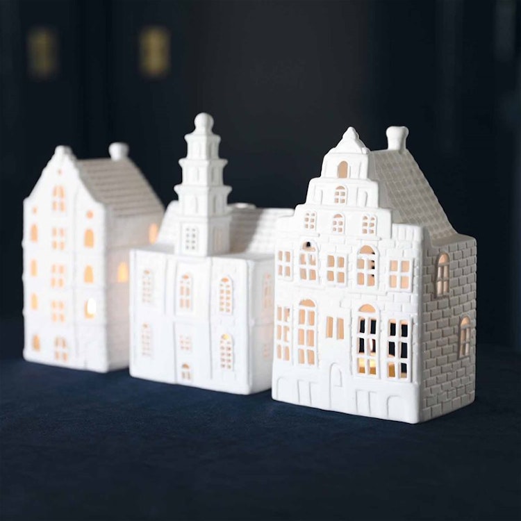 Ljuslykta Canal House Amsterdam tealight church large