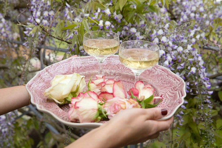 Sthål Large Round Dish Old Rose