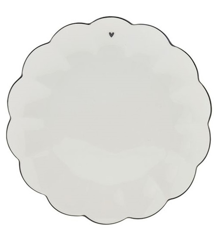 BC Collection Dessert plate ruffle