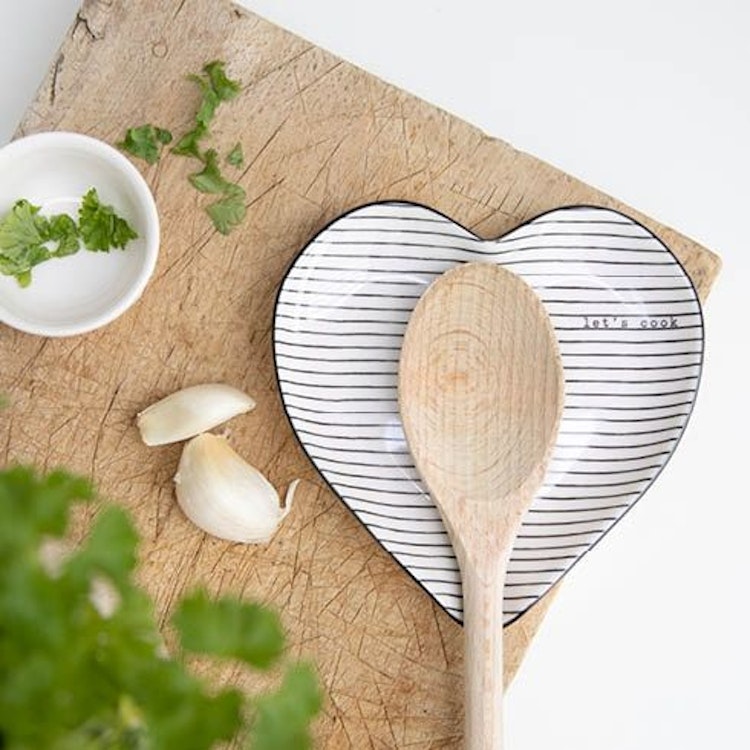 BC Collection Heart plate Let´s cook