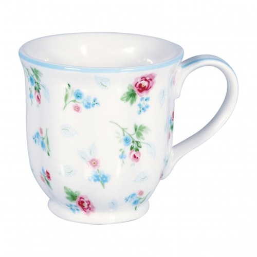 Greengate Tea mug Alma petit white