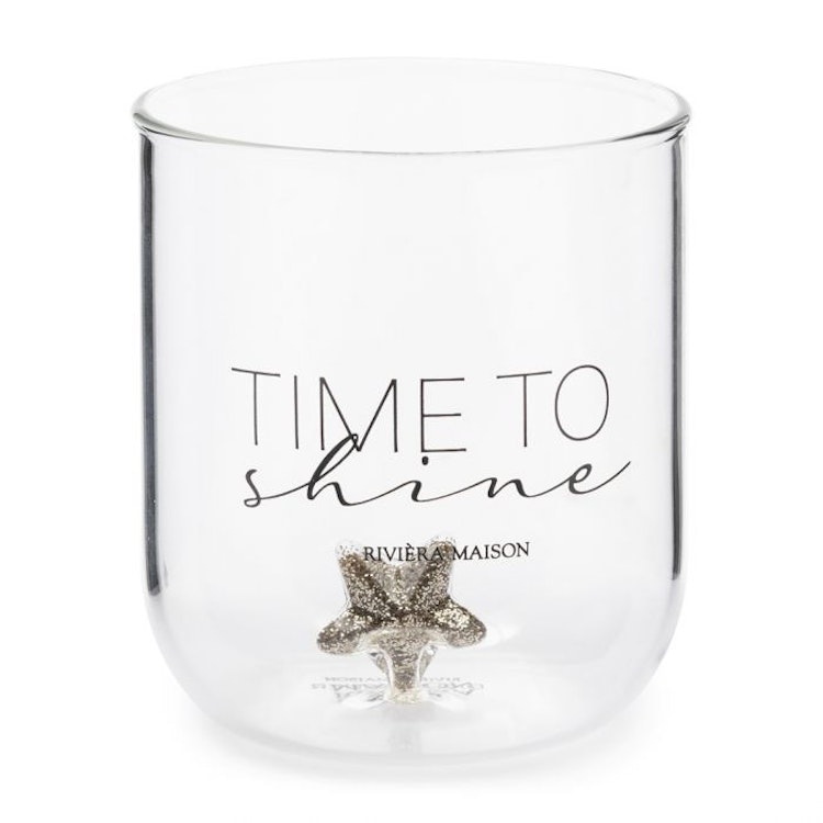 Riviera Maison Time to shine water glass