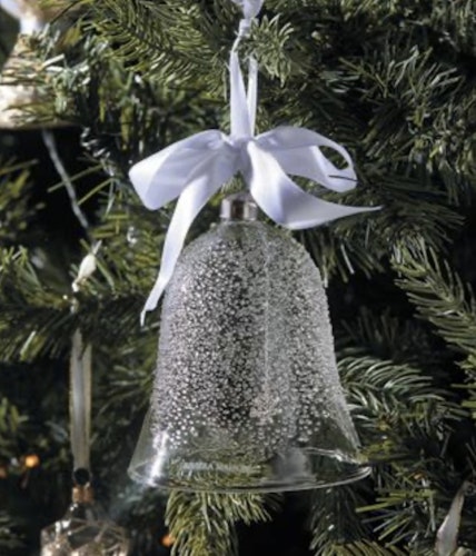 Riviera Maison Frosted Christmas Bell