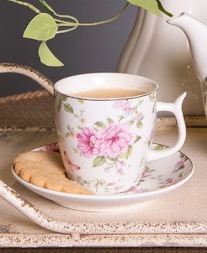 Cup & saucer Flower