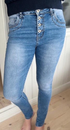Chica London ljusa jeans