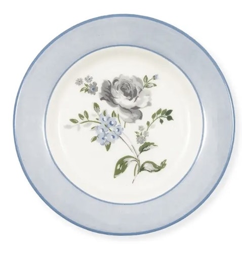 Greengate small plate Celestine white