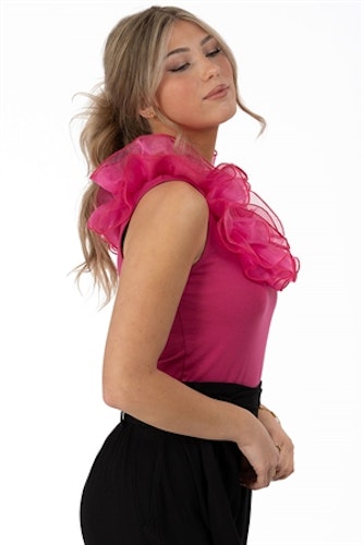 CC Collection Bloom top cerise