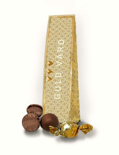 Klaras chokladkort Guld värd